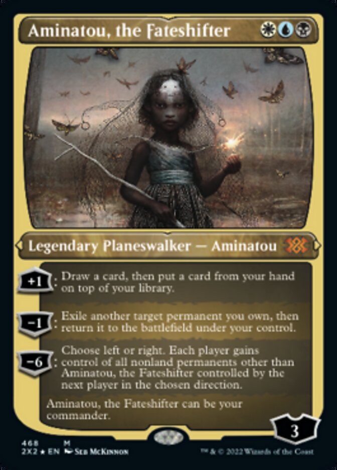 Aminatou, the Fateshifter (Foil Etched) [Double Masters 2022] | Gear Gaming Fayetteville