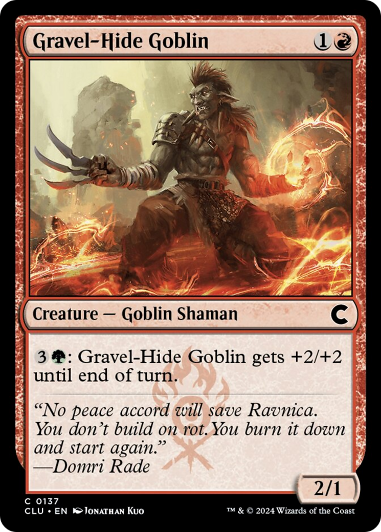 Gravel-Hide Goblin [Ravnica: Clue Edition] | Gear Gaming Fayetteville