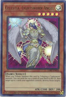 Celestia, Lightsworn Angel [LART-EN036] Ultra Rare | Gear Gaming Fayetteville