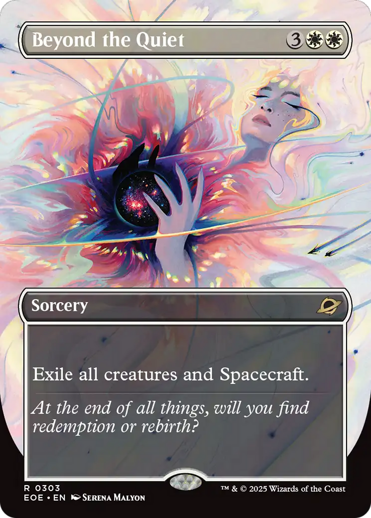 Beyond the Quiet (Borderless) [Edge of Eternities] | Gear Gaming Fayetteville