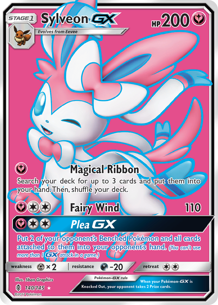 Sylveon GX (140/145) [Sun & Moon: Guardians Rising] | Gear Gaming Fayetteville