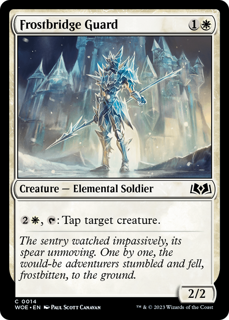 Frostbridge Guard [Wilds of Eldraine] | Gear Gaming Fayetteville