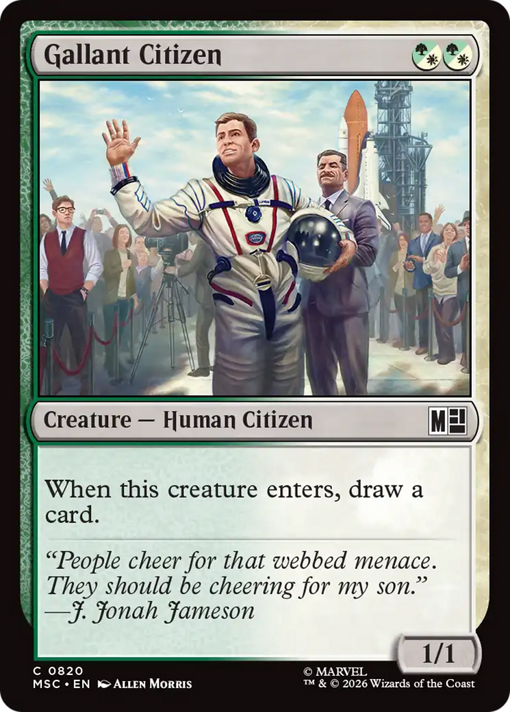 Gallant Citizen [Marvel Super Heroes Commander] | Gear Gaming Fayetteville