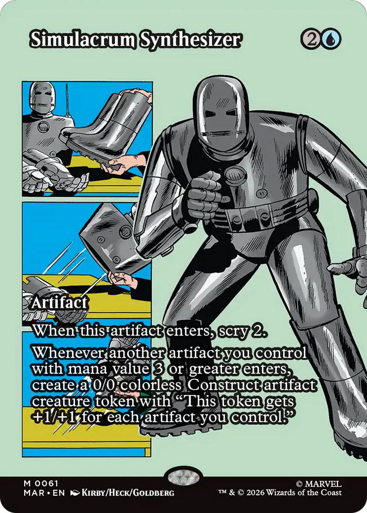Simulacrum Synthesizer (Borderless) [Marvel Universe: Eternal-Legal] | Gear Gaming Fayetteville