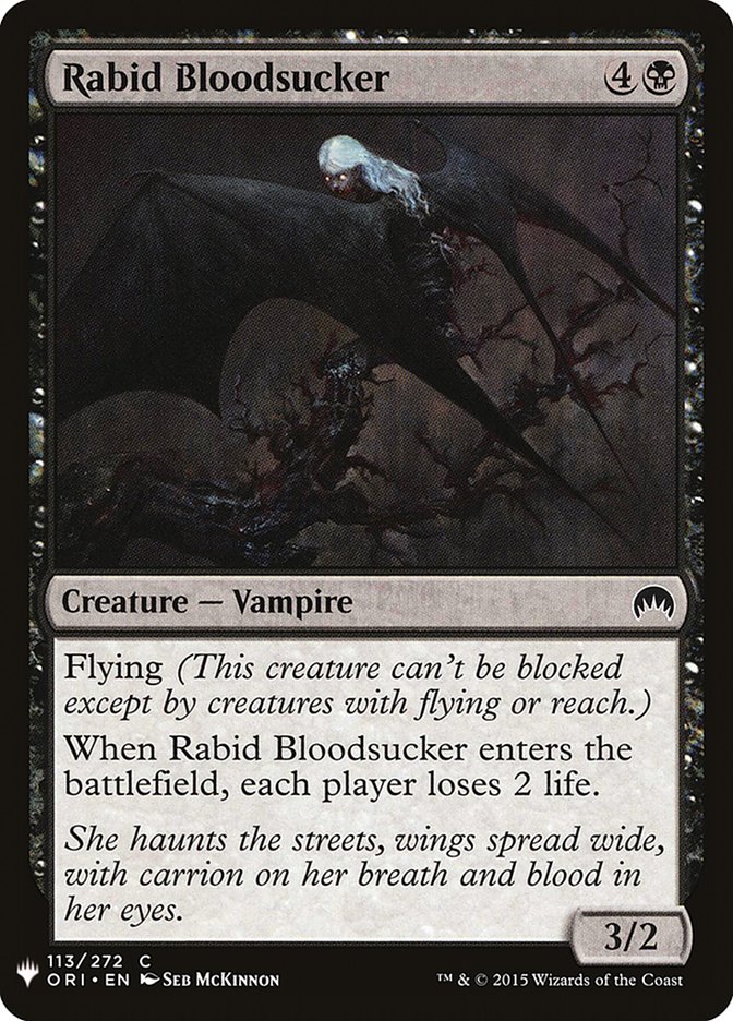 Rabid Bloodsucker [Mystery Booster] | Gear Gaming Fayetteville