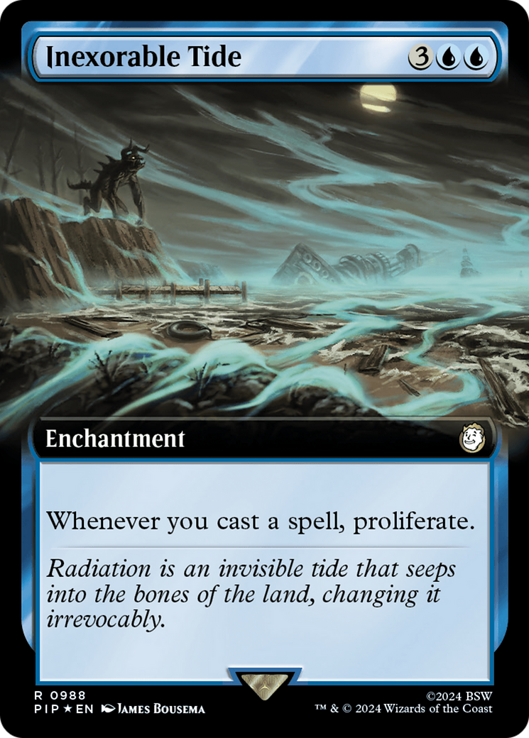 Inexorable Tide (Extended Art) (Surge Foil) [Fallout] | Gear Gaming Fayetteville