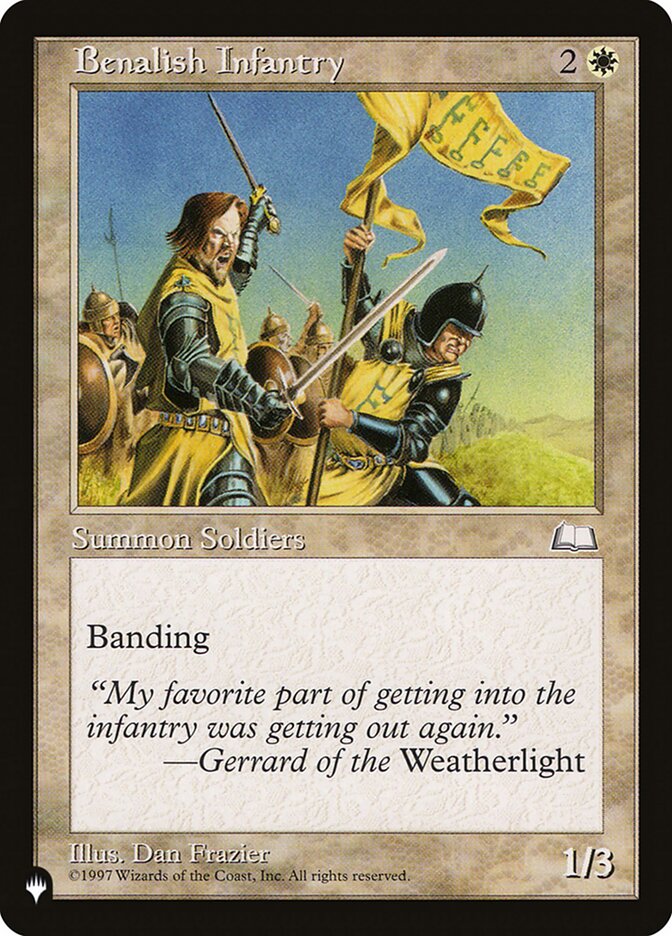 Benalish Infantry [The List] | Gear Gaming Fayetteville