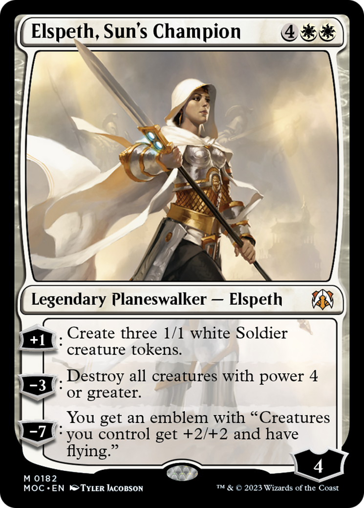 Elspeth, Sun's Champion [March of the Machine Commander] | Gear Gaming Fayetteville