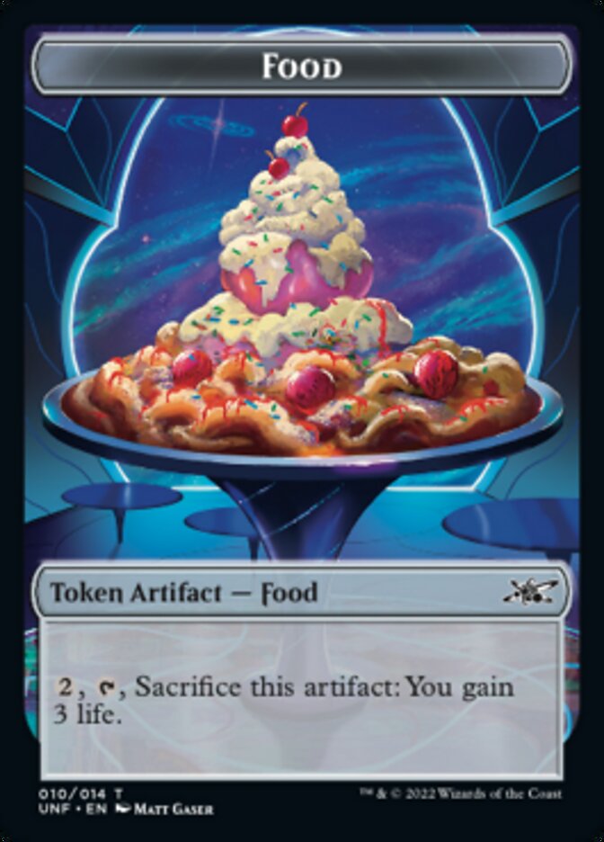 Food (010) Token [Unfinity Tokens] | Gear Gaming Fayetteville
