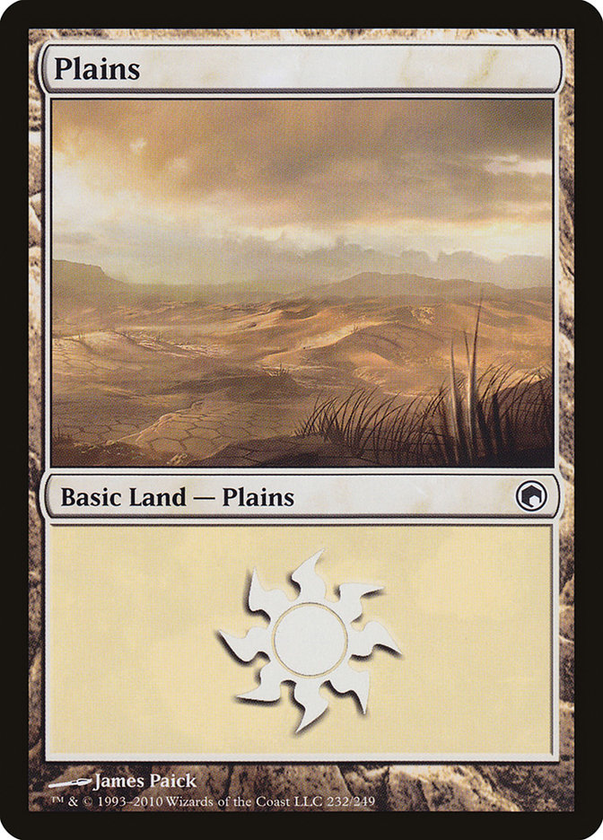 Plains (232) [Scars of Mirrodin] | Gear Gaming Fayetteville