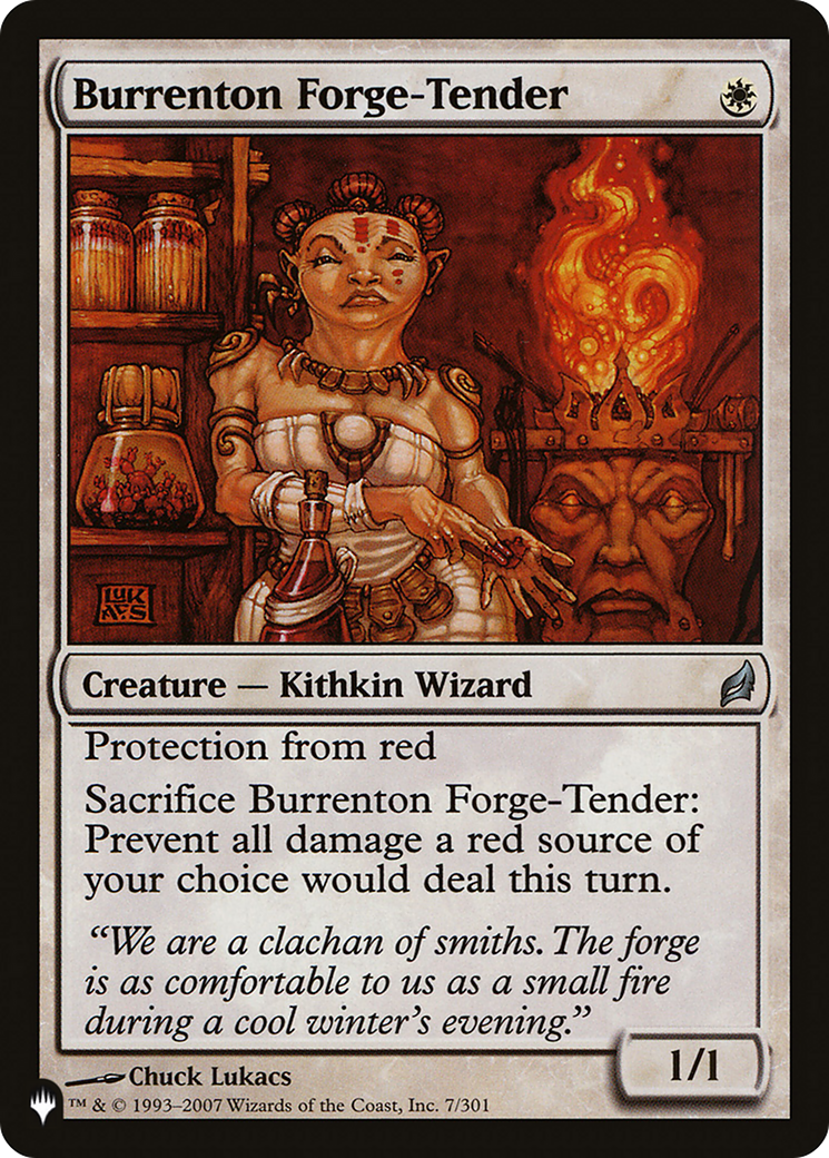 Burrenton Forge-Tender [The List Reprints] | Gear Gaming Fayetteville