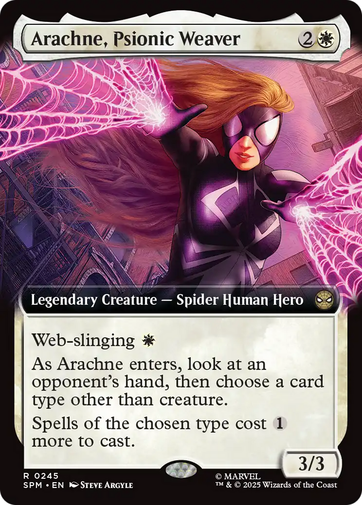 Arachne, Psionic Weaver (Extended Art) [Marvel's Spider-Man] | Gear Gaming Fayetteville