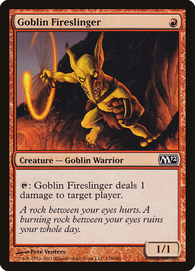Goblin Fireslinger [Magic 2012] | Gear Gaming Fayetteville