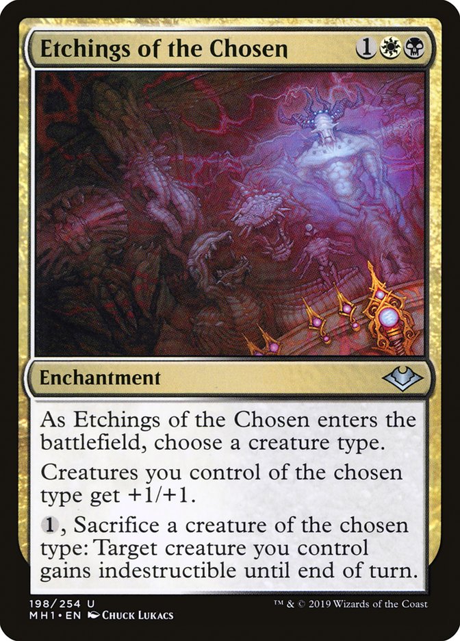 Etchings of the Chosen [Modern Horizons] | Gear Gaming Fayetteville