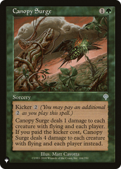 Canopy Surge [The List Reprints] | Gear Gaming Fayetteville