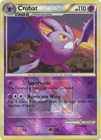 Crobat (14/95) (League Promo) [HeartGold & SoulSilver: Unleashed] | Gear Gaming Fayetteville