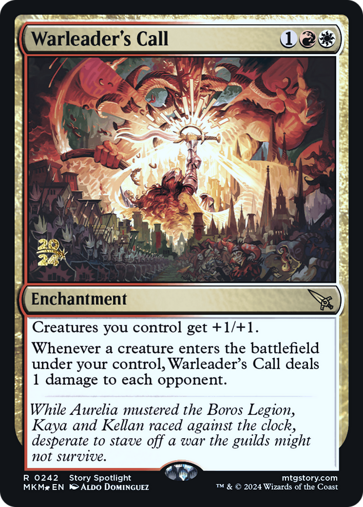 Warleader's Call [Murders at Karlov Manor Prerelease Promos] | Gear Gaming Fayetteville