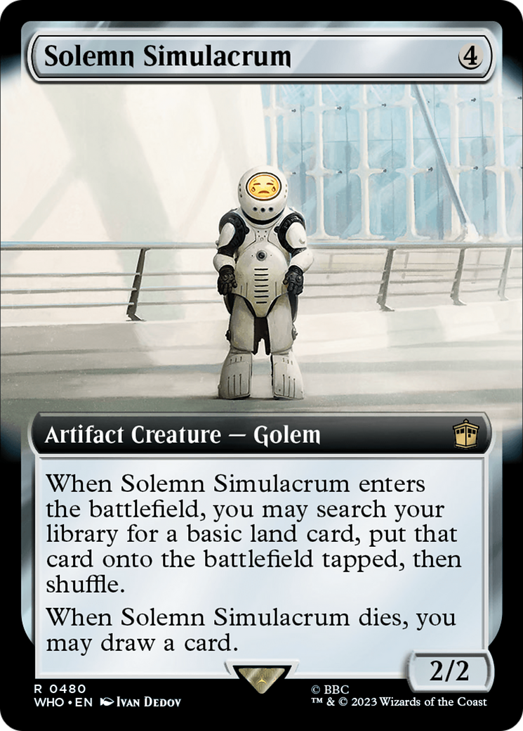 Solemn Simulacrum (Extended Art) [Doctor Who] | Gear Gaming Fayetteville