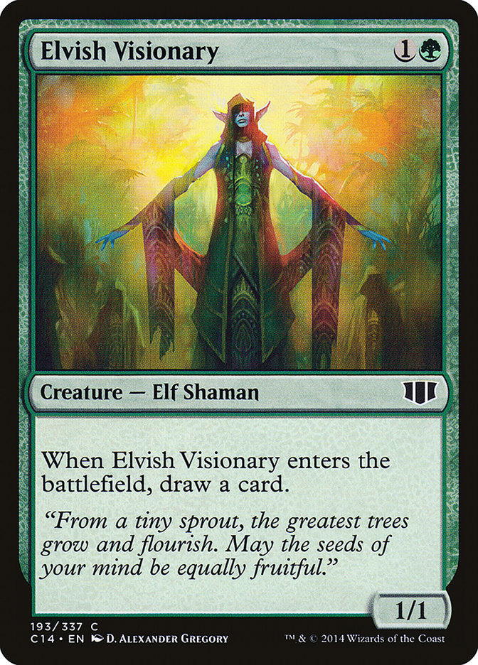 Elvish Visionary [Commander 2014] | Gear Gaming Fayetteville