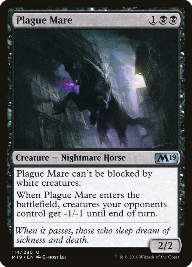 Plague Mare [Core Set 2019] | Gear Gaming Fayetteville