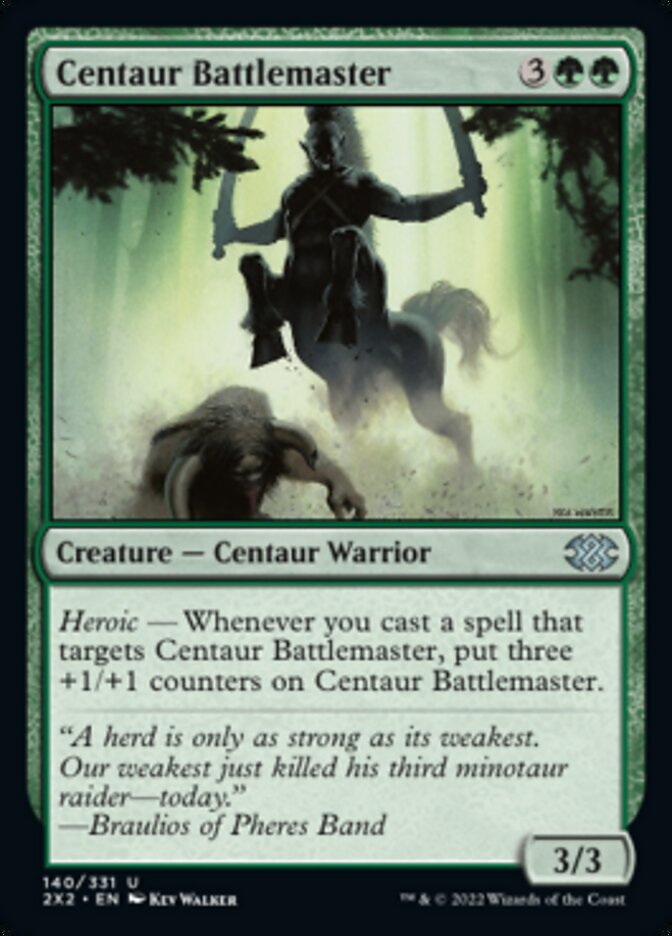 Centaur Battlemaster [Double Masters 2022] | Gear Gaming Fayetteville