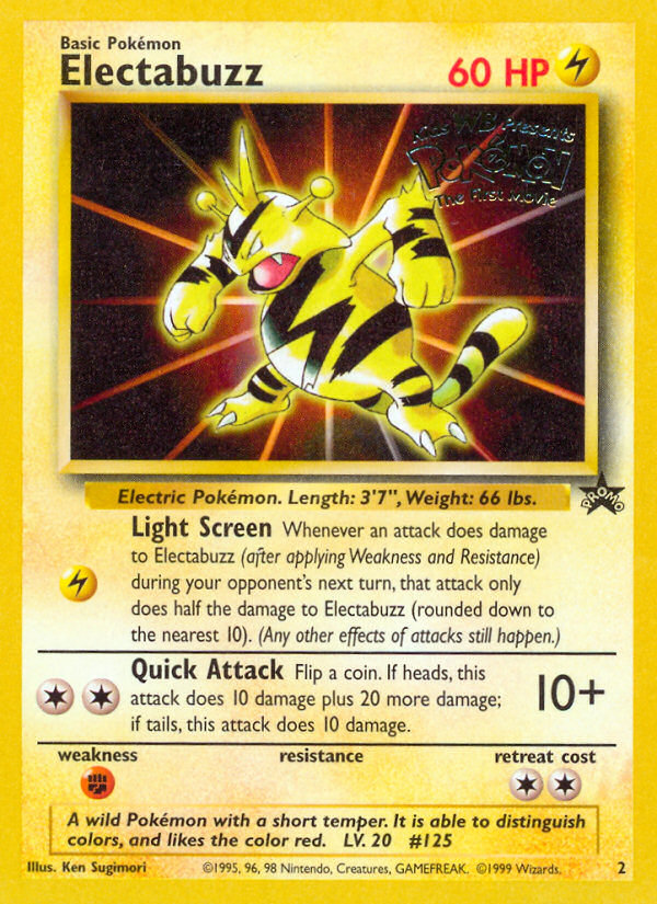 Electabuzz (2) [Wizards of the Coast: Black Star Promos] | Gear Gaming Fayetteville