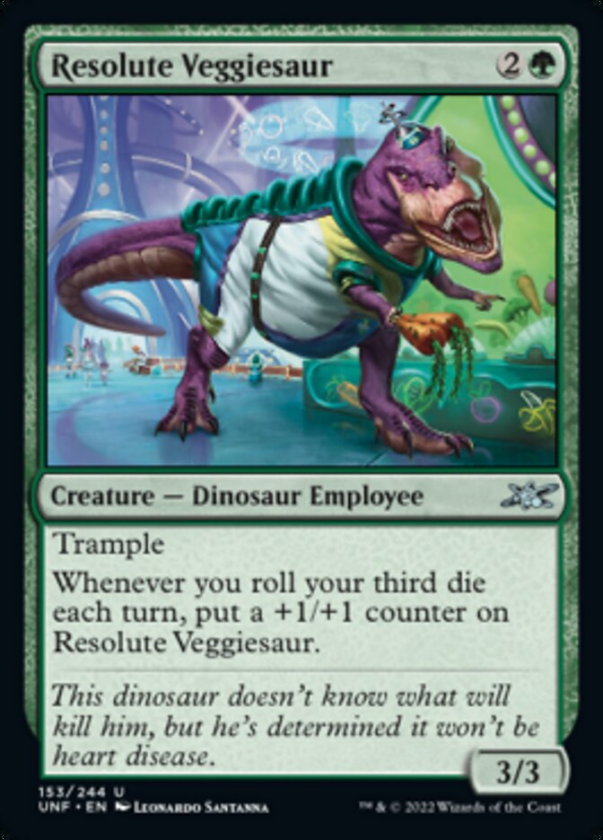 Resolute Veggiesaur [Unfinity] | Gear Gaming Fayetteville