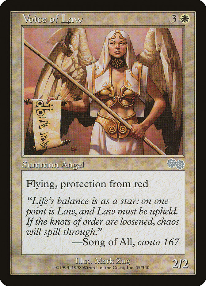 Voice of Law [Urza's Saga] | Gear Gaming Fayetteville