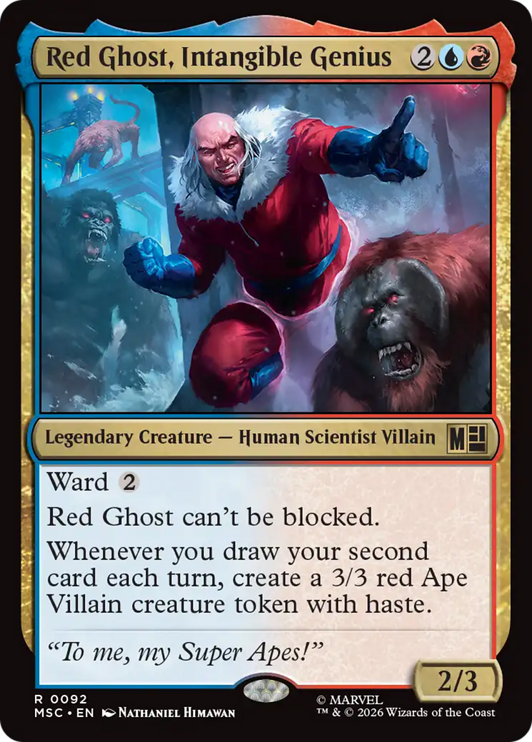 Red Ghost, Intangible Genius [Marvel Super Heroes Commander] | Gear Gaming Fayetteville