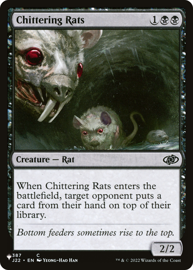 Chittering Rats [The List Reprints] | Gear Gaming Fayetteville