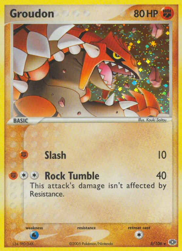 Groudon (5/106) [EX: Emerald] | Gear Gaming Fayetteville