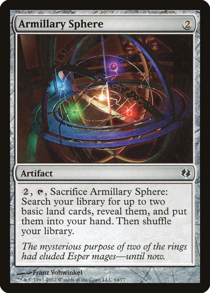 Armillary Sphere [Duel Decks: Venser vs. Koth] | Gear Gaming Fayetteville