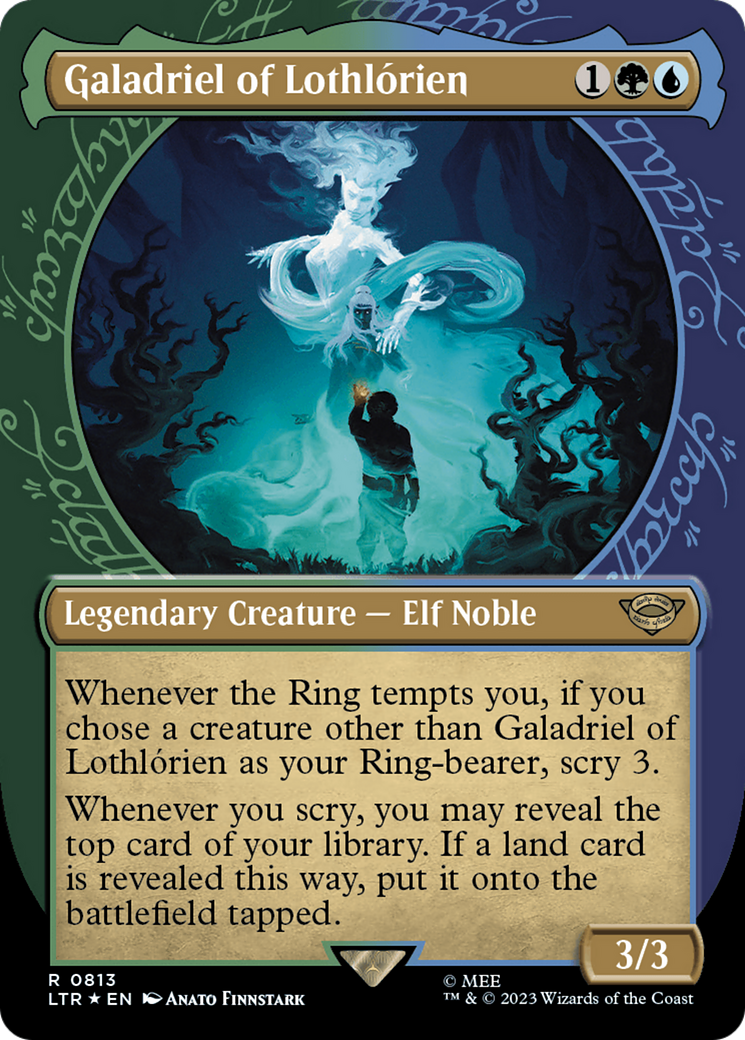 Galadriel of Lothlorien (Showcase) (Surge Foil) [The Lord of the Rings: Tales of Middle-Earth] | Gear Gaming Fayetteville