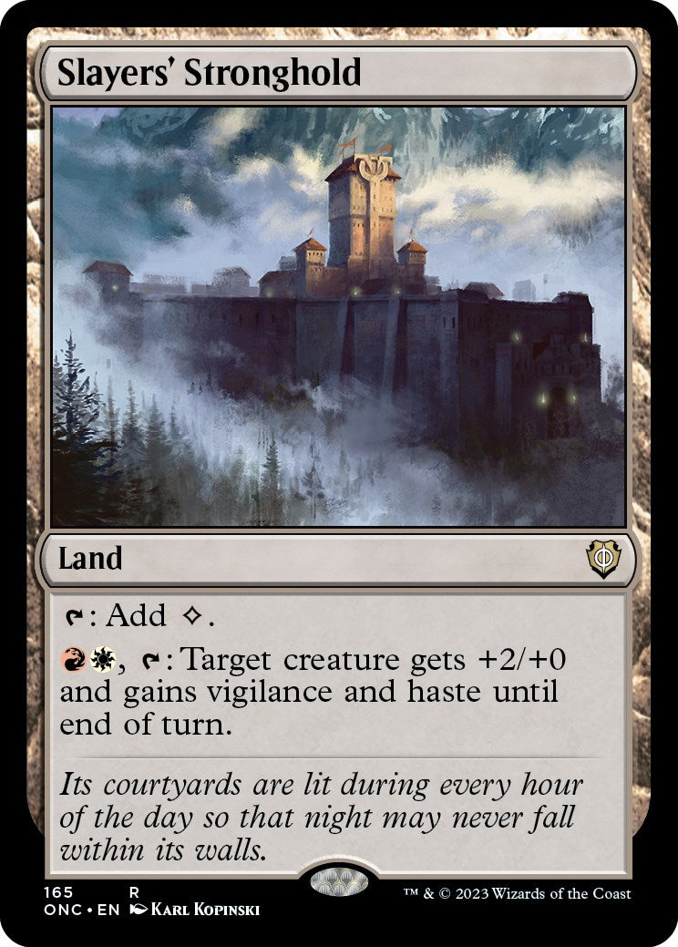 Slayers' Stronghold [Phyrexia: All Will Be One Commander] | Gear Gaming Fayetteville