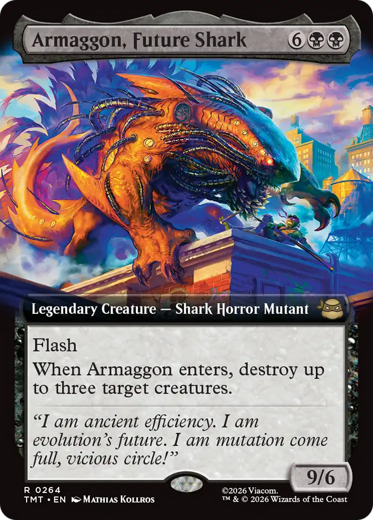 Armaggon, Future Shark (Extended Art) [Teenage Mutant Ninja Turtles] | Gear Gaming Fayetteville