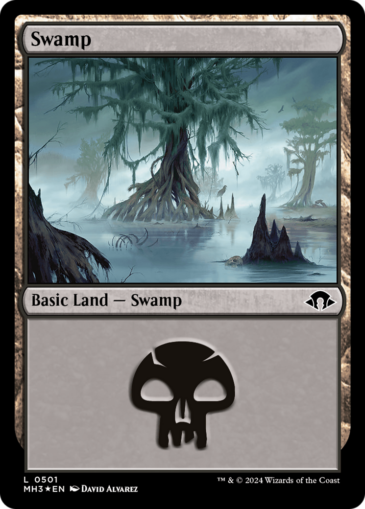 Swamp (0501) (Ripple Foil) [Modern Horizons 3] | Gear Gaming Fayetteville