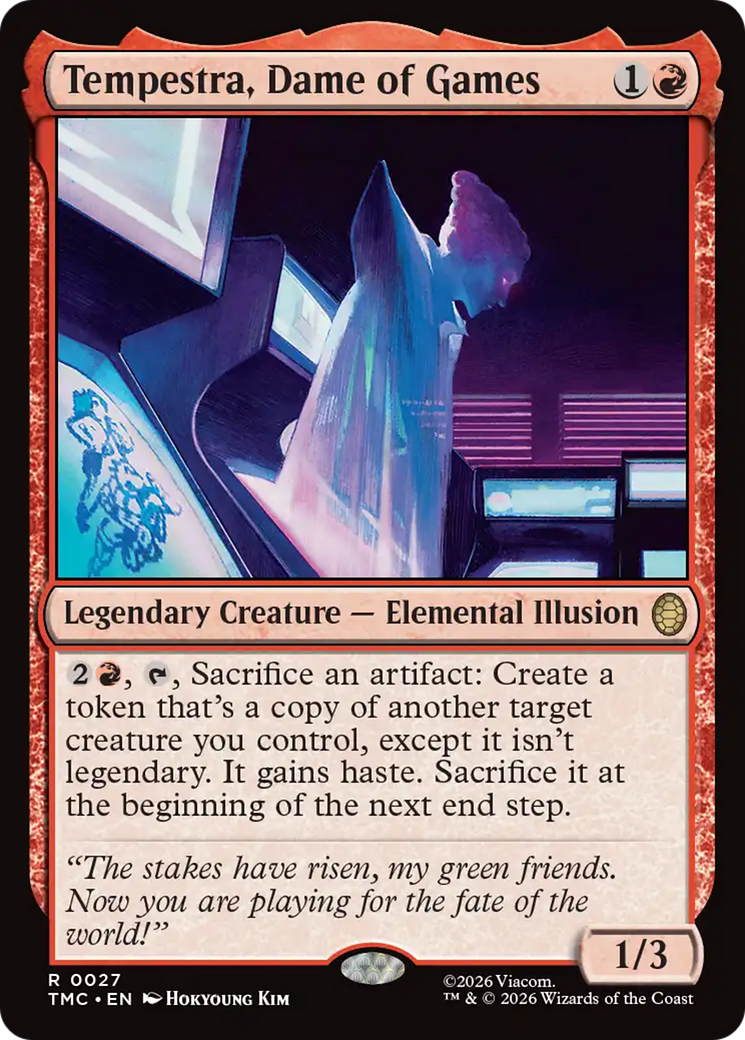 Tempestra, Dame of Games [Teenage Mutant Ninja Turtles Commander] | Gear Gaming Fayetteville