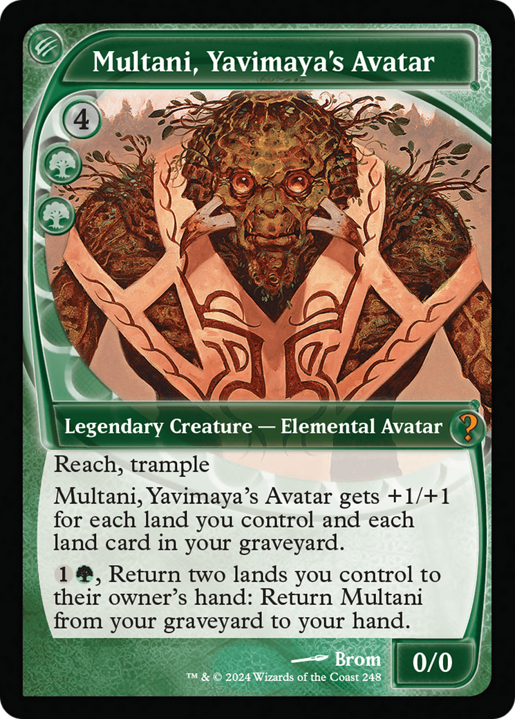 Multani, Yavimaya's Avatar (Future Sight) [Mystery Booster 2] | Gear Gaming Fayetteville