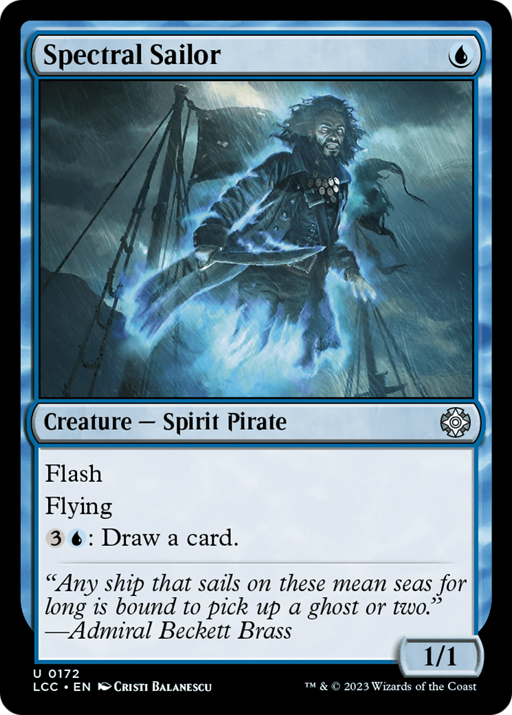 Spectral Sailor [The Lost Caverns of Ixalan Commander] | Gear Gaming Fayetteville