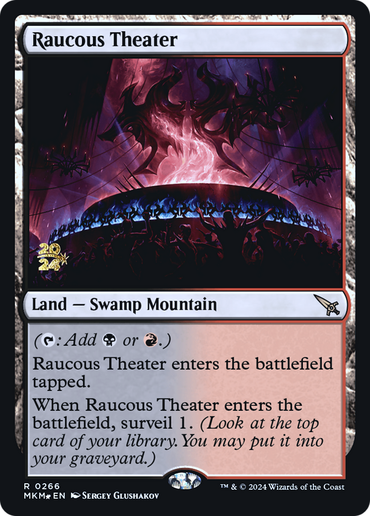 Raucous Theater [Murders at Karlov Manor Prerelease Promos] | Gear Gaming Fayetteville