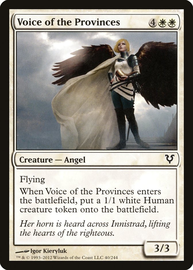 Voice of the Provinces [Avacyn Restored] | Gear Gaming Fayetteville