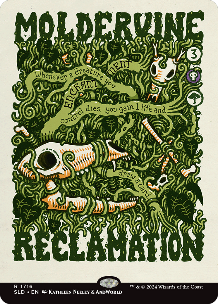 Moldervine Reclamation (Rainbow Foil) [Secret Lair Drop Series] | Gear Gaming Fayetteville