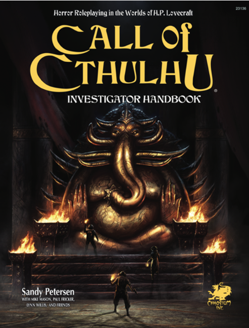 Call of Cthulhu Investigator Handbook | Gear Gaming Fayetteville