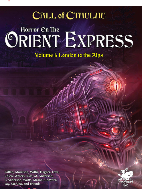 Call of Cthulhu: Horror on the Orient Express - 2 Volume Set | Gear Gaming Fayetteville