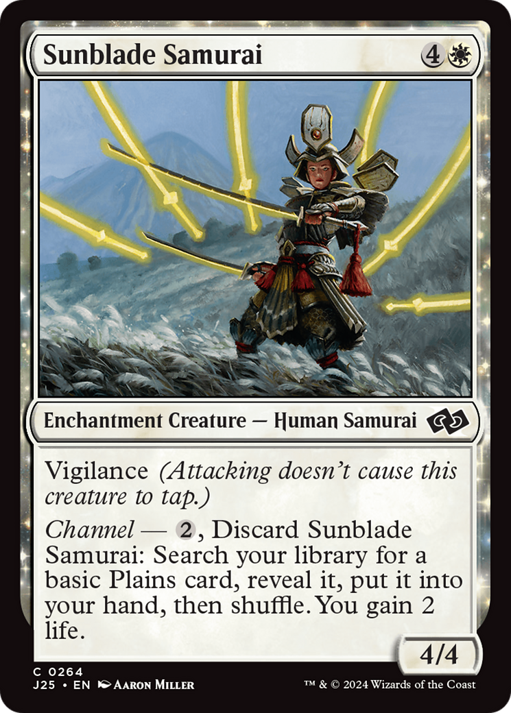 Sunblade Samurai [Foundations Jumpstart] | Gear Gaming Fayetteville