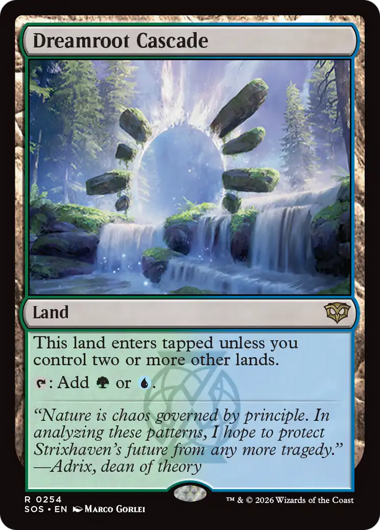 Dreamroot Cascade [Secrets of Strixhaven] | Gear Gaming Fayetteville