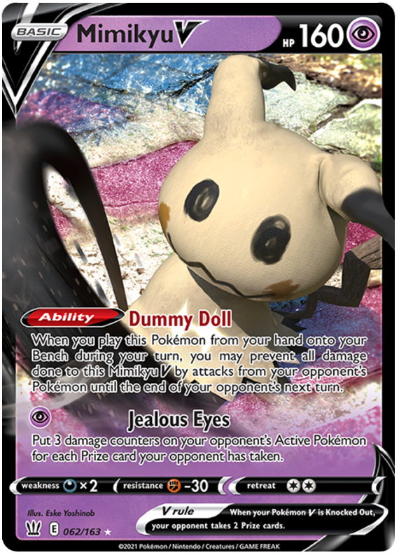 Mimikyu V (062/163) [Sword & Shield: Battle Styles] | Gear Gaming Fayetteville