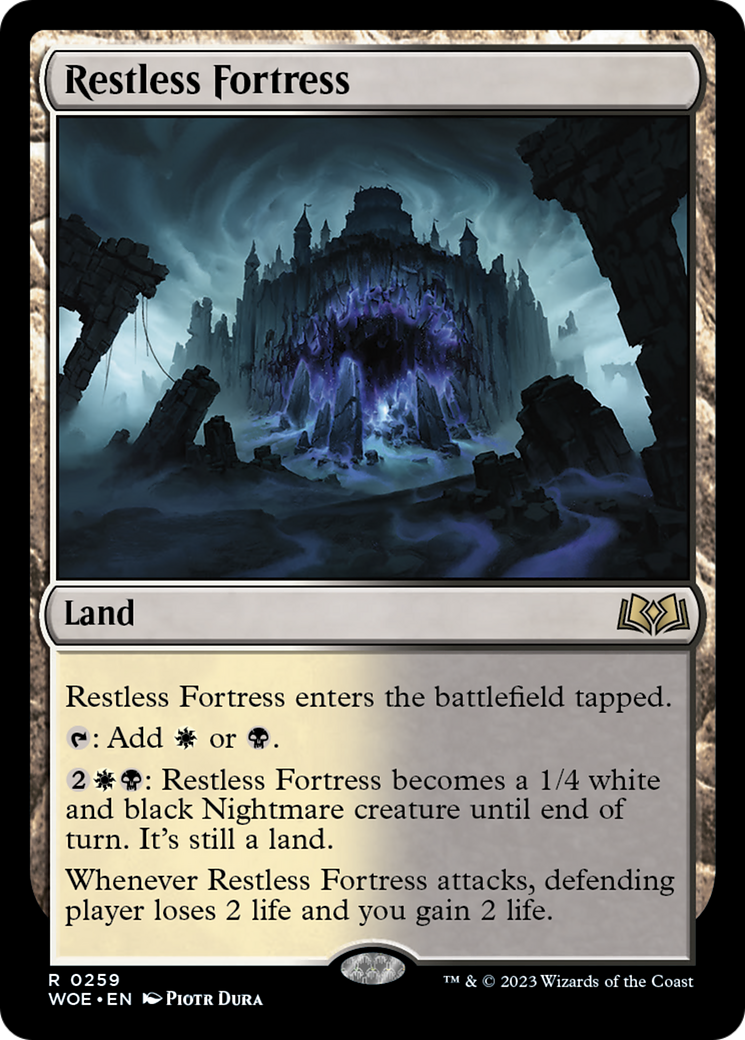 Restless Fortress [Wilds of Eldraine] | Gear Gaming Fayetteville
