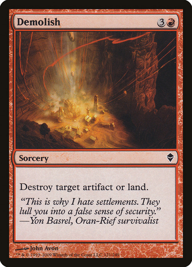 Demolish [Zendikar] | Gear Gaming Fayetteville