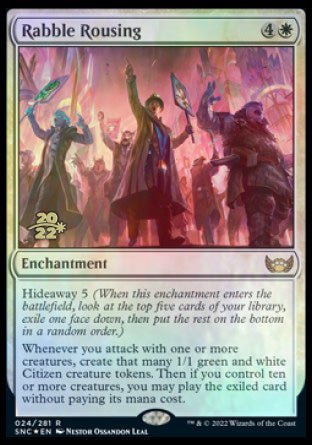 Rabble Rousing [Streets of New Capenna Prerelease Promos] | Gear Gaming Fayetteville